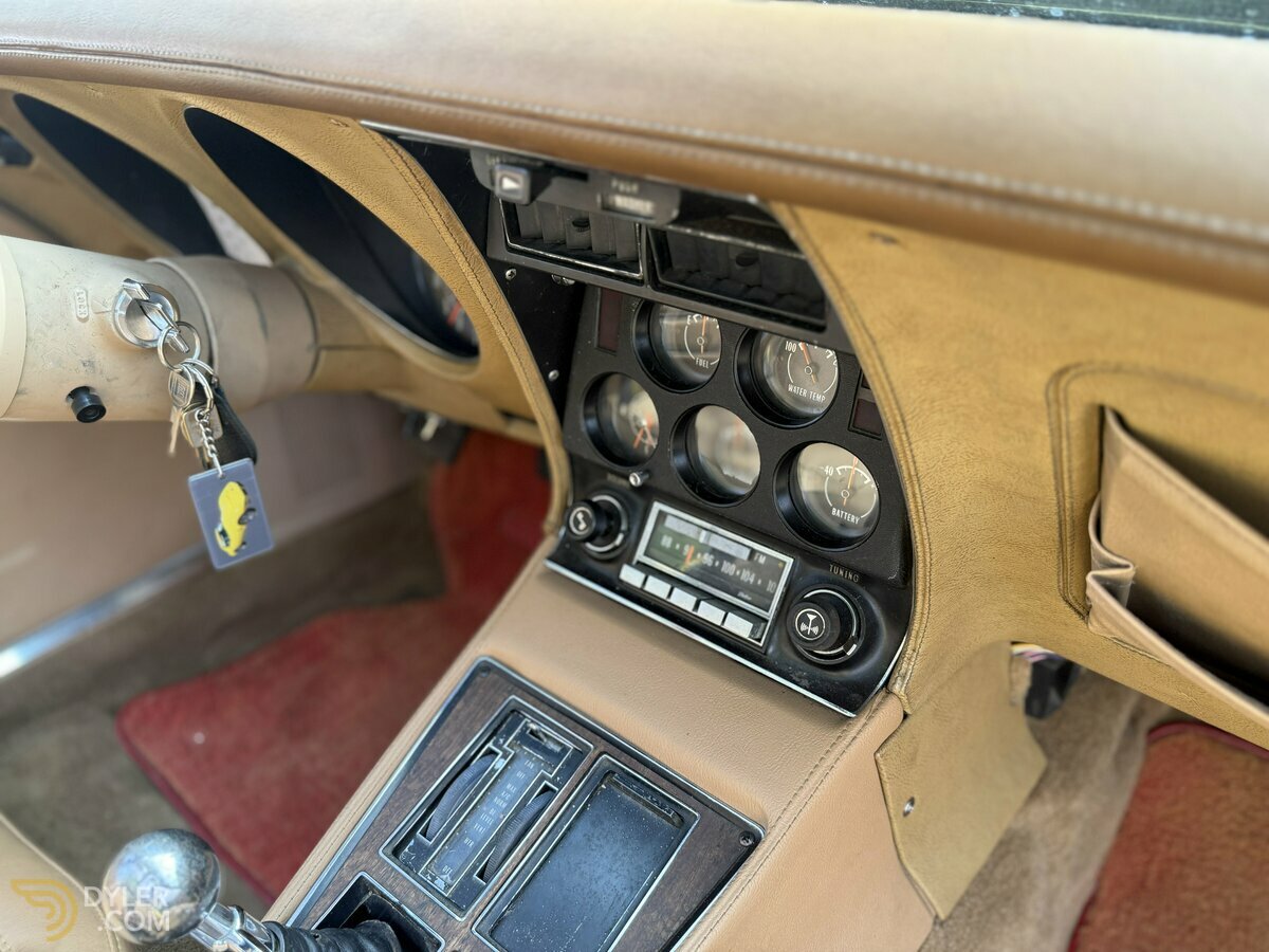 1974 Chevrolet Corvette C3 350 MANUAL t-ROOF, foto 12