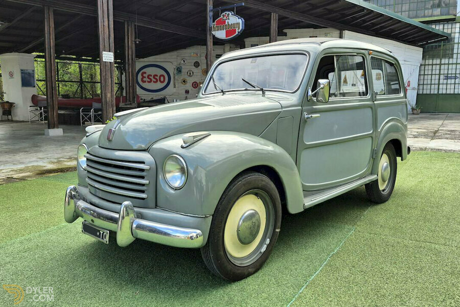 Fiat Topolino 500 C Topolino Belvedere Estate Car 1954 Grey