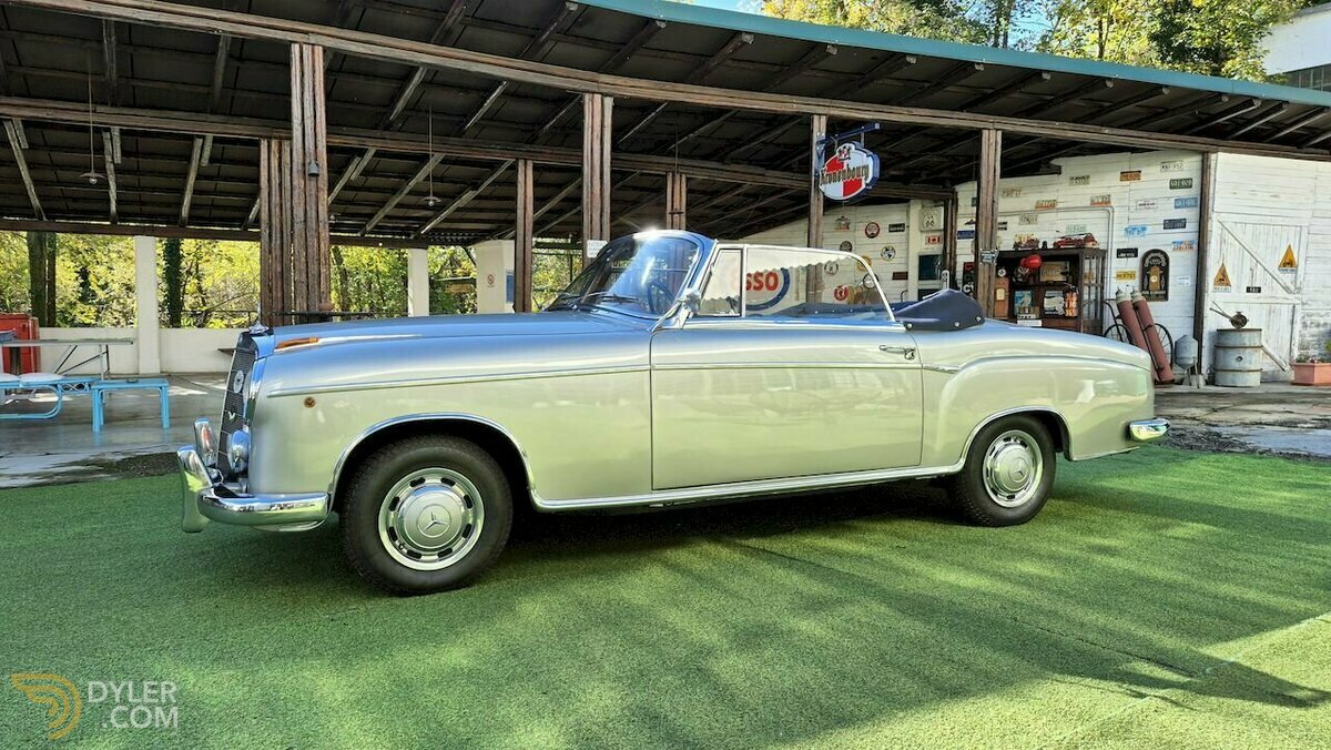 1957 Mercedes-Benz 220S Ponton Cabriolet W180, foto 6
