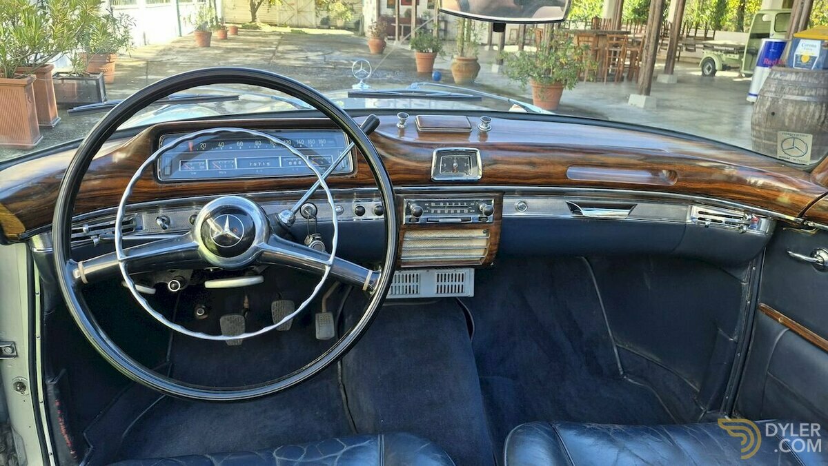 1957 Mercedes-Benz 220S Ponton Cabriolet W180, foto 8