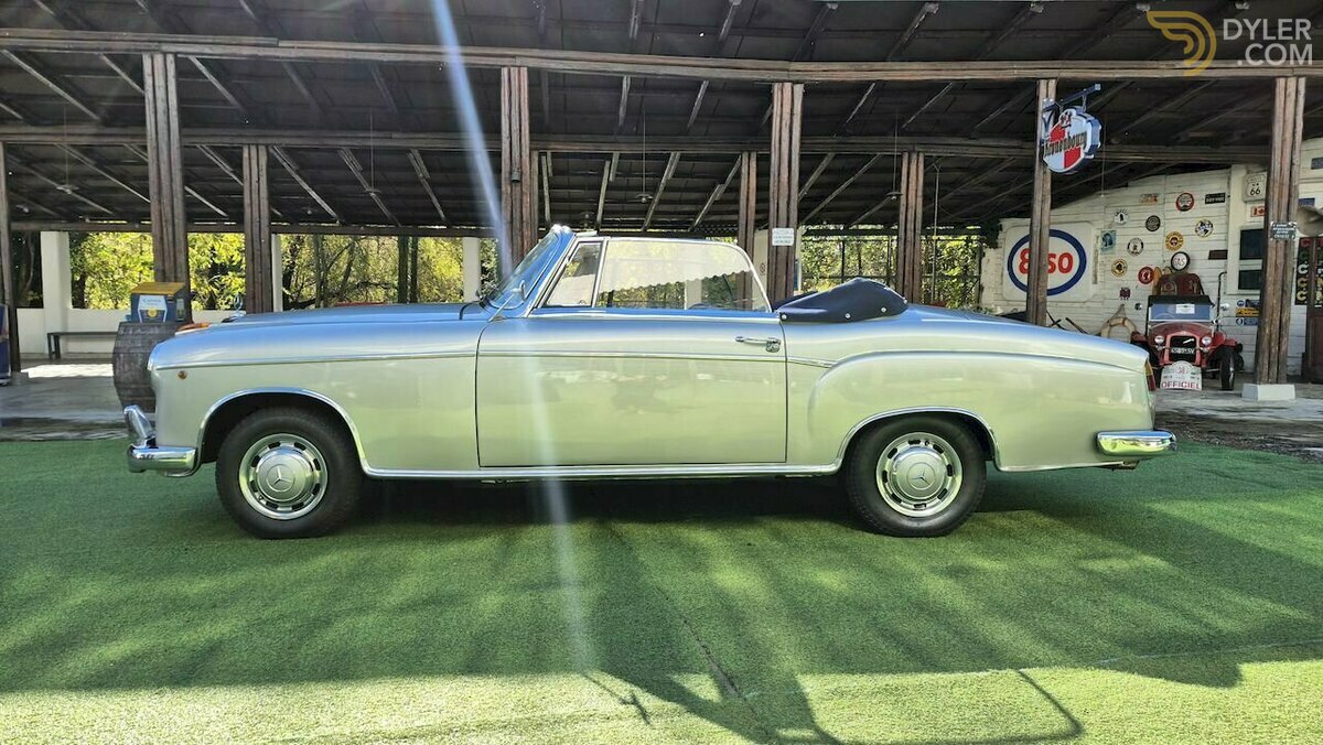 1957 Mercedes-Benz 220S Ponton Cabriolet W180, foto 12