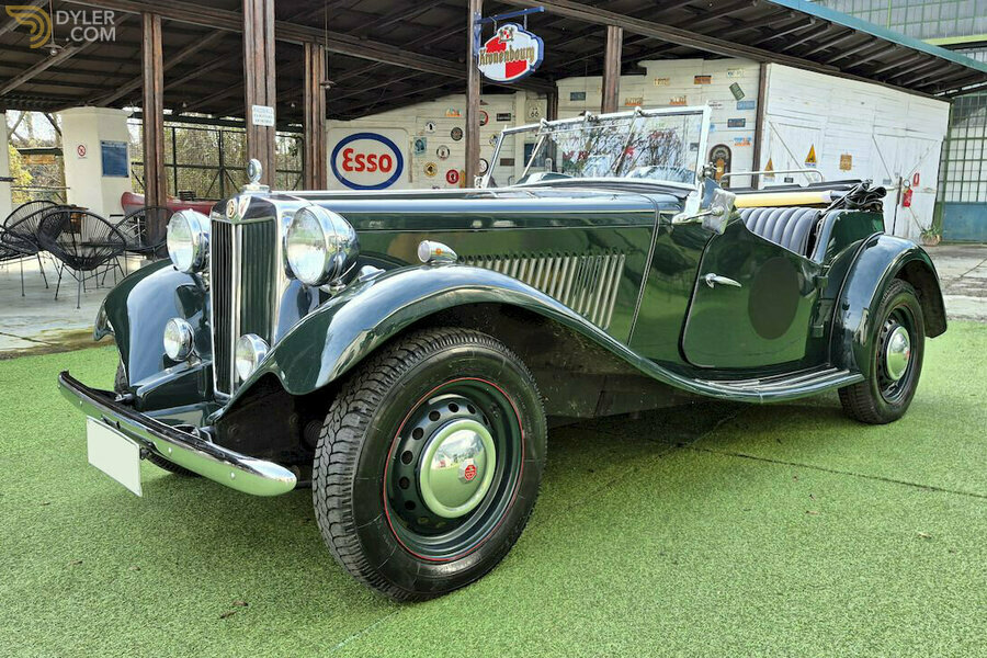 MG TD MKII Midget Cabriolet / Roadster 1953 Green