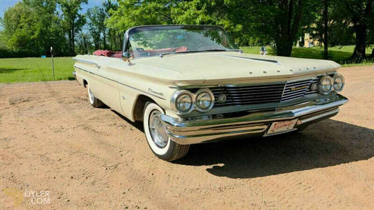 1960 Pontiac Bonneville 2dr Comvertible, foto 3