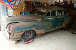 Chrysler Royal Sedan - Project-Parts Car Sedan / Saloon 1948 Green