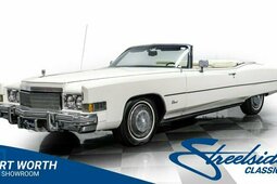 Cadillac Eldorado Convertible Descapotable / Roadster 1974 Blanco