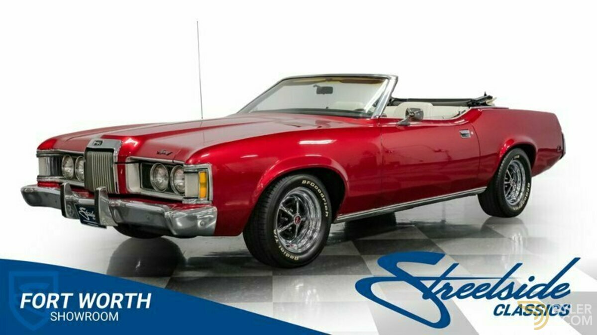 Classic 1973 Mercury Cougar XR7 Convertible For Sale. Price 27 995