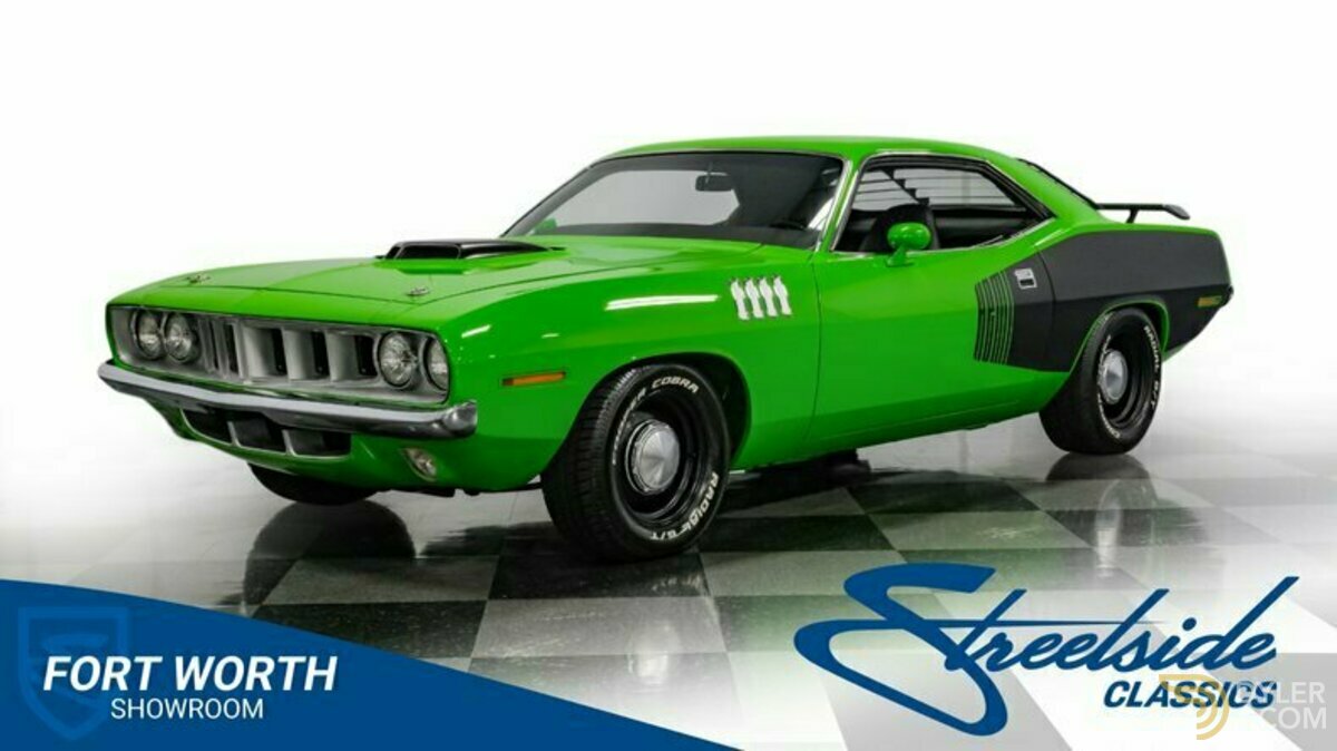 Classic 1971 Plymouth Cuda HEMI Tribute For Sale. Price 204 995