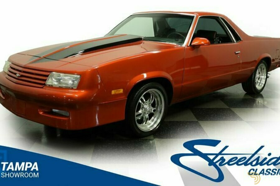 Classic 1986 Chevrolet El Camino Restomod For Sale. Price 37 995