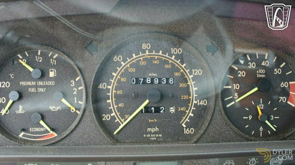 1989 Mercedes-Benz 420, foto 12