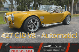 Shelby Cobra Replica 1966 Goldfarben