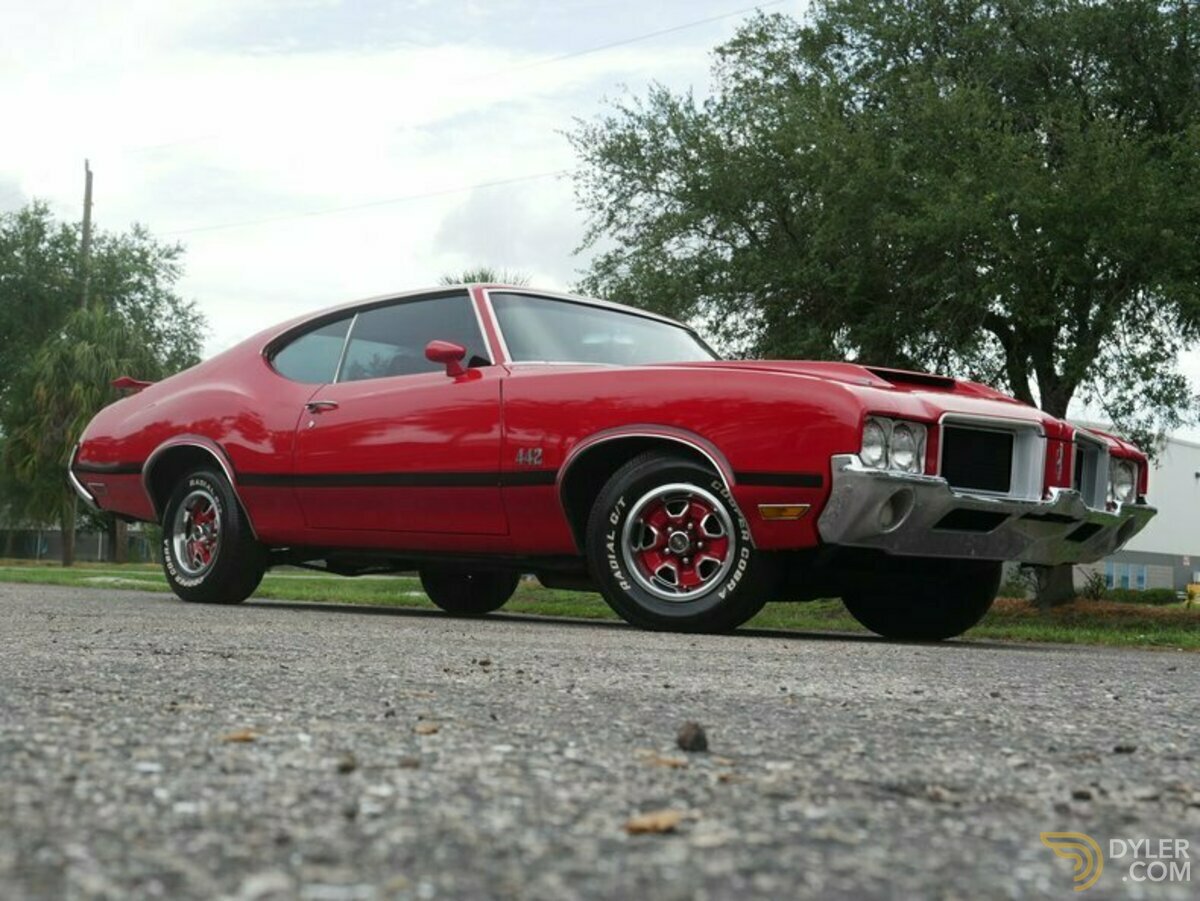 1971 Oldsmobile Coupe Holiday Coupe, foto 9