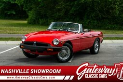 MG MGB Cabriolet / Roadster 1980 Red