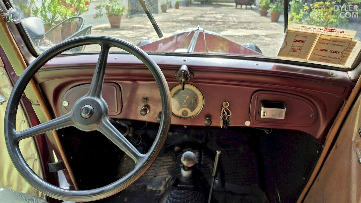 1935 Fiat 508 Balilla 4 Marce, foto 12