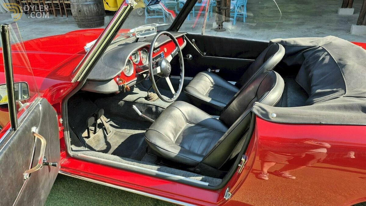 1965 Fiat 1200 OSI S Spider, foto 11
