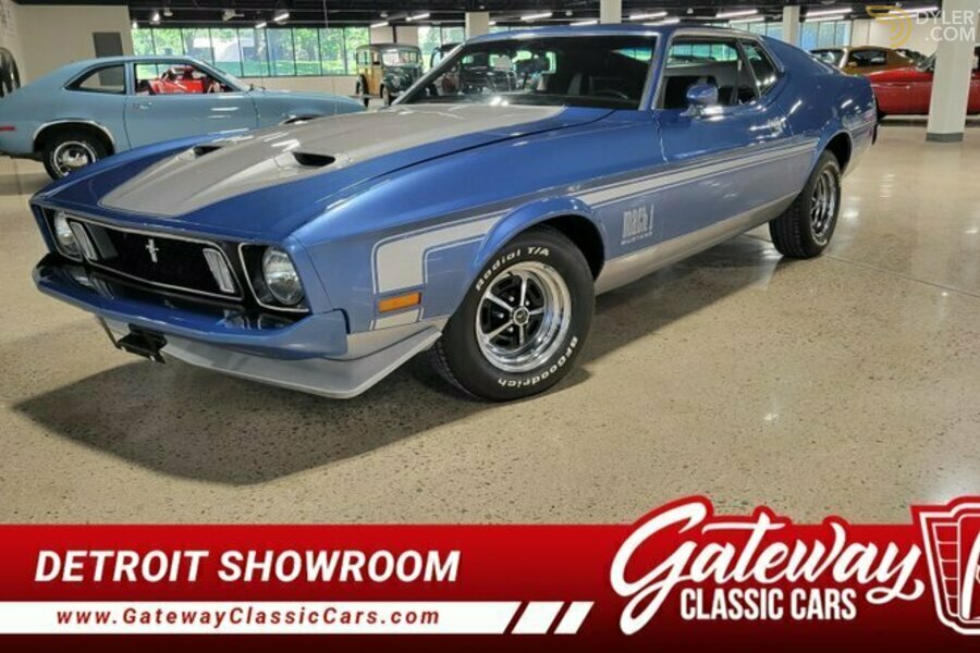Ford Mustang Coupe 1973 Blue