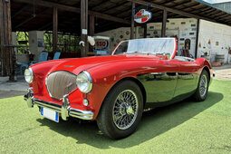 Austin-Healey 100 BN1 Descapotable / Roadster 1954 Rojo
