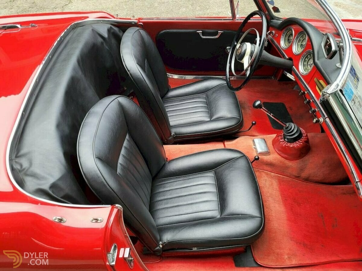1962 Alfa Romeo Giulietta Spider, foto 9