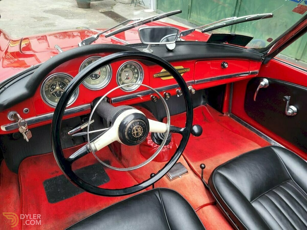 1962 Alfa Romeo Giulietta Spider, foto 12