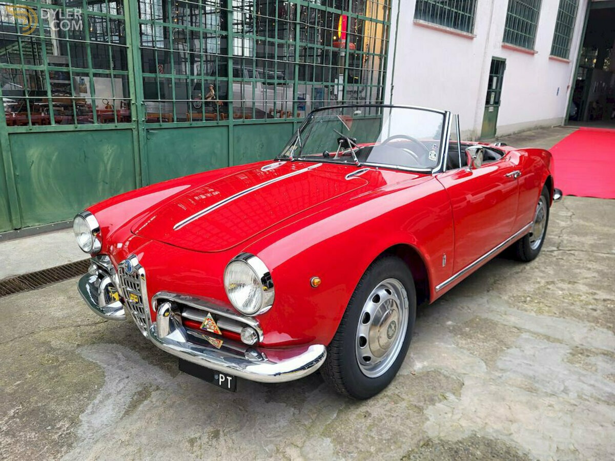 1962 Alfa Romeo Giulietta Spider, foto 1