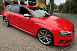 Audi RS4 4.2 V8 Quattro Avant Familiar 2015 Rojo
