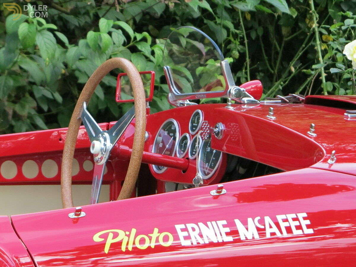 1953 Siata 208S spider competition, foto 2