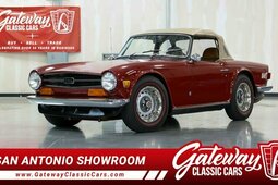 Triumph TR6 Cabriolet / Roadster 1973 Rot