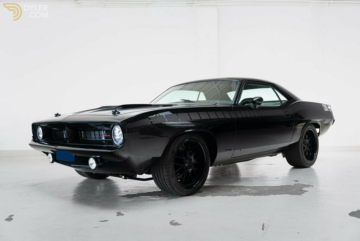 1972 Plymouth Barracuda V10 restomod - performance setup, foto 1