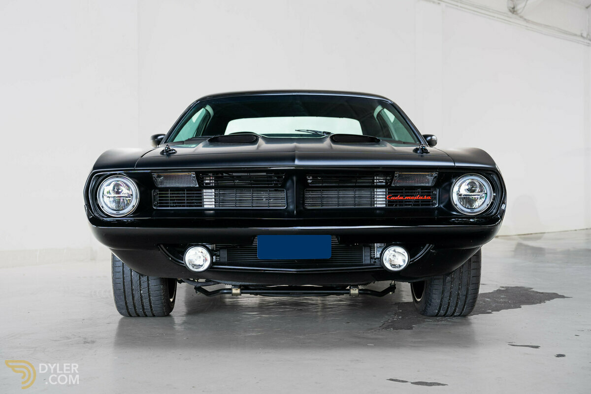 1972 Plymouth Barracuda V10 restomod - performance setup, foto 2