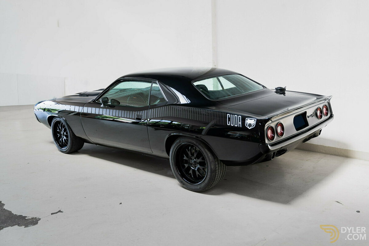 1972 Plymouth Barracuda V10 restomod - performance setup, foto 5