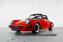 Porsche 911 Targa 3.2 Cabriolet/Roadster 1988 Vermelho
