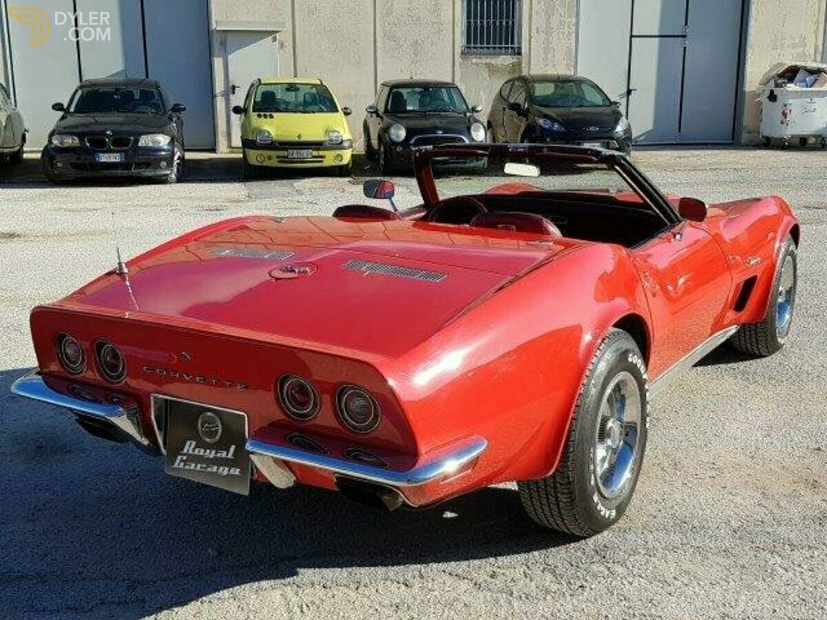 1973 Chevrolet Chevette C3 5.7 V8 STINGRAY CONVERTIBILE, foto 4