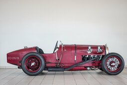 Riley Nine De Havilland Special Cabriolet/Roadster 1928 Vermelho