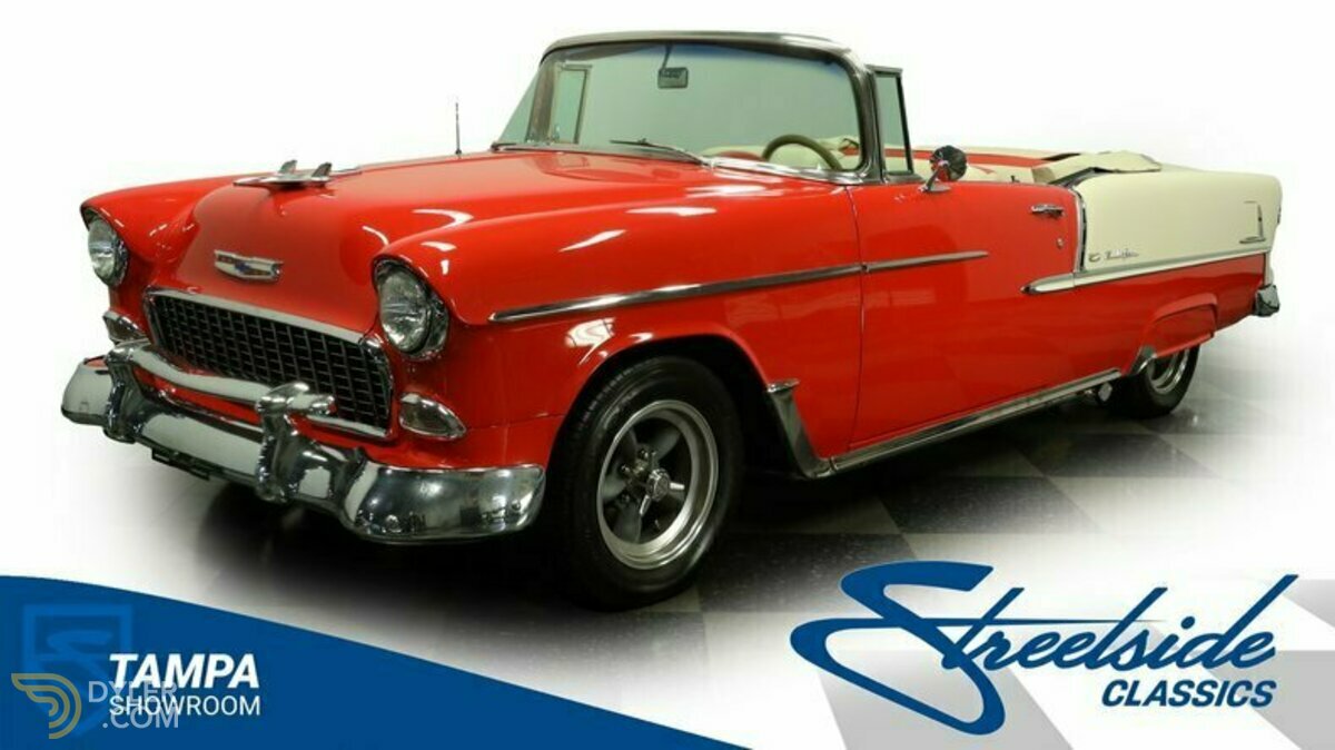 1955 Chevrolet Bel Air Convertible, foto 1