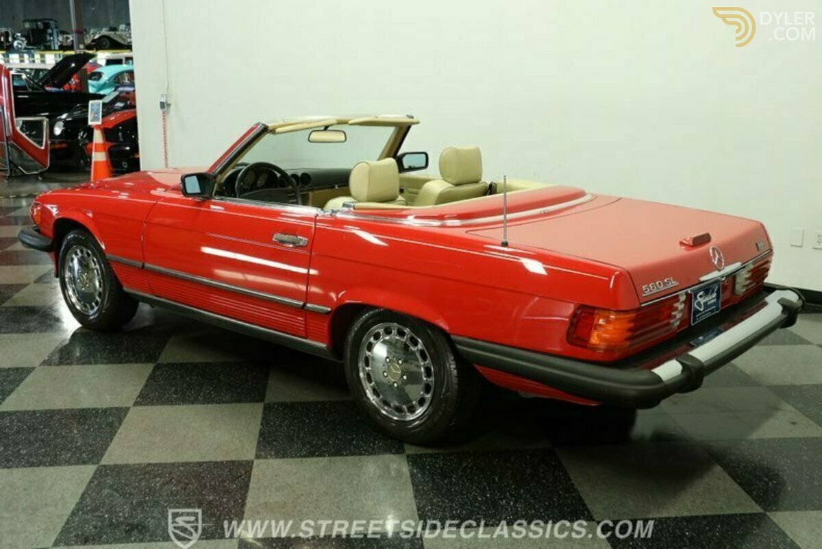1989 Mercedes-Benz 560 SL R107 Convertible, foto 6