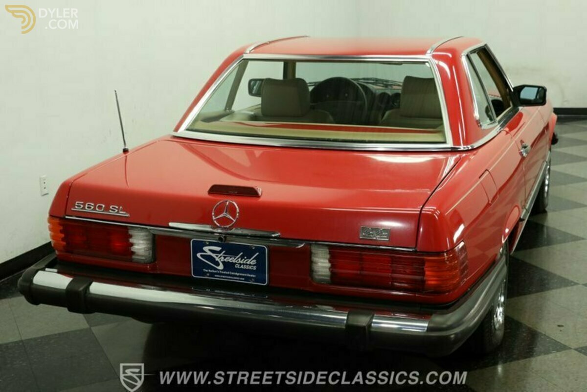 1989 Mercedes-Benz 560 SL R107 Convertible, foto 9
