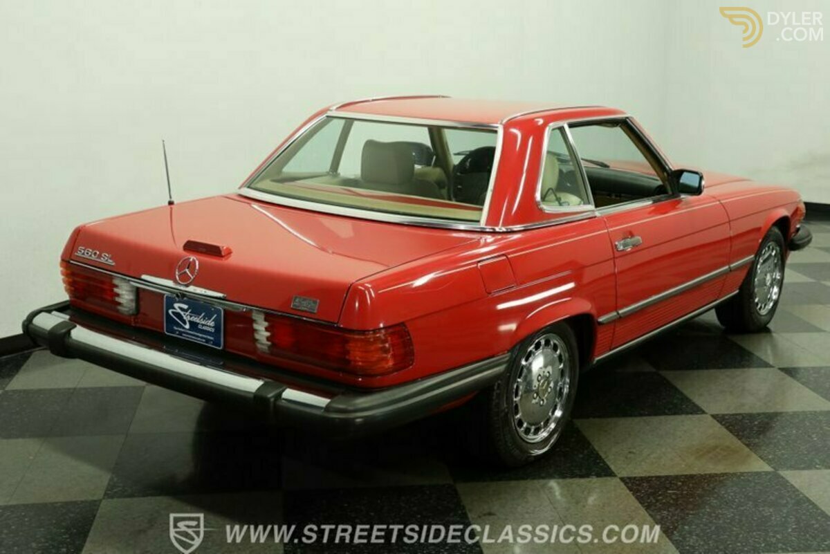 1989 Mercedes-Benz 560 SL R107 Convertible, foto 10