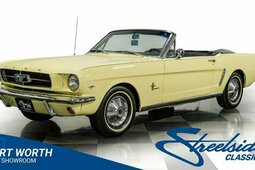 Ford Mustang Convertible Cabriolet/Roadster 1965 Amarelo