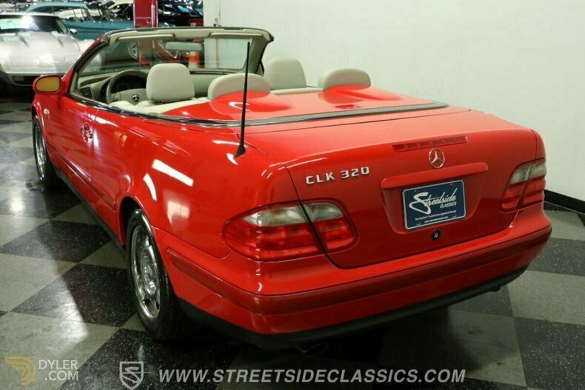 1999 Mercedes-Benz CLK 320 Convertible, foto 7