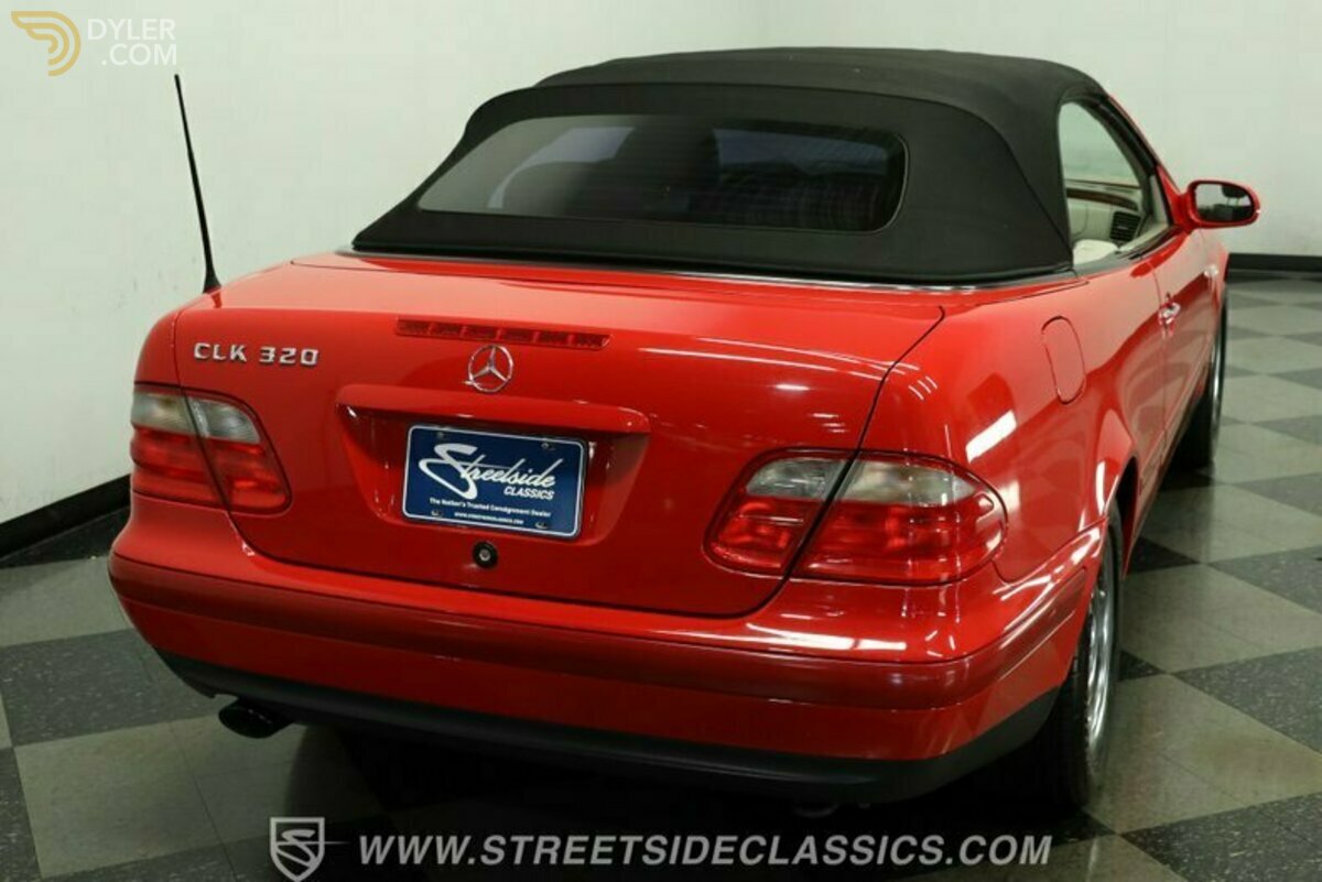 1999 Mercedes-Benz CLK 320 Convertible, foto 9