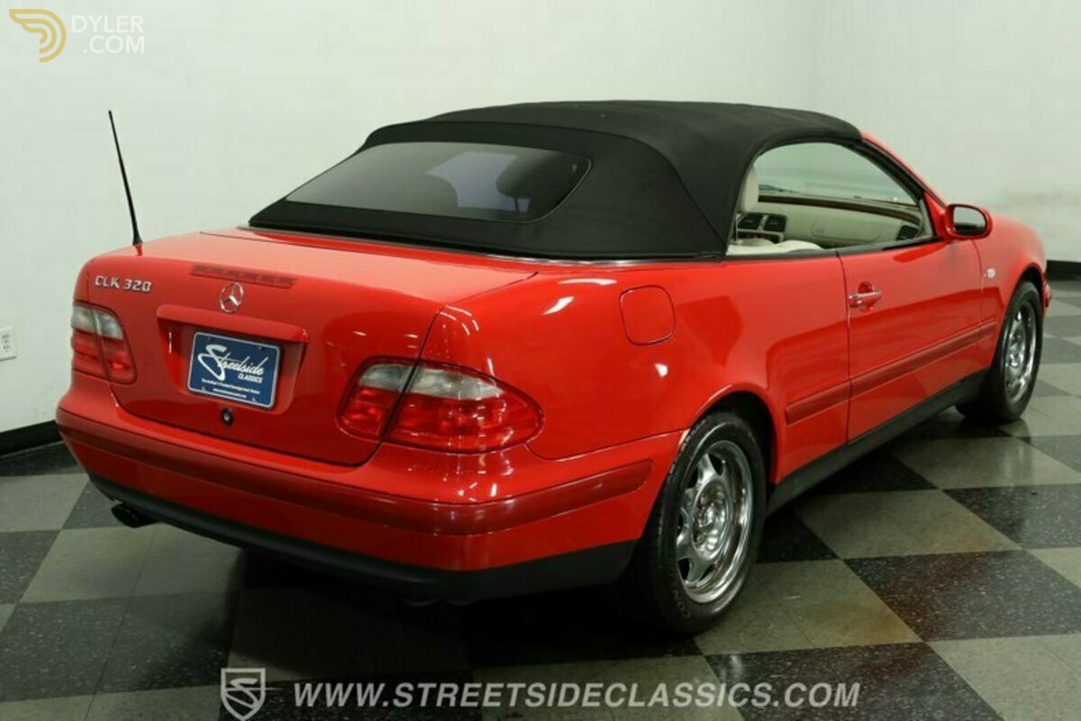 1999 Mercedes-Benz CLK 320 Convertible, foto 10