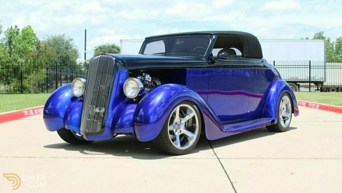 1936 Plymouth Roadster Restomod Convertible, foto 2