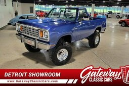 Dodge Ramcharger Ritiro 1978 Blu