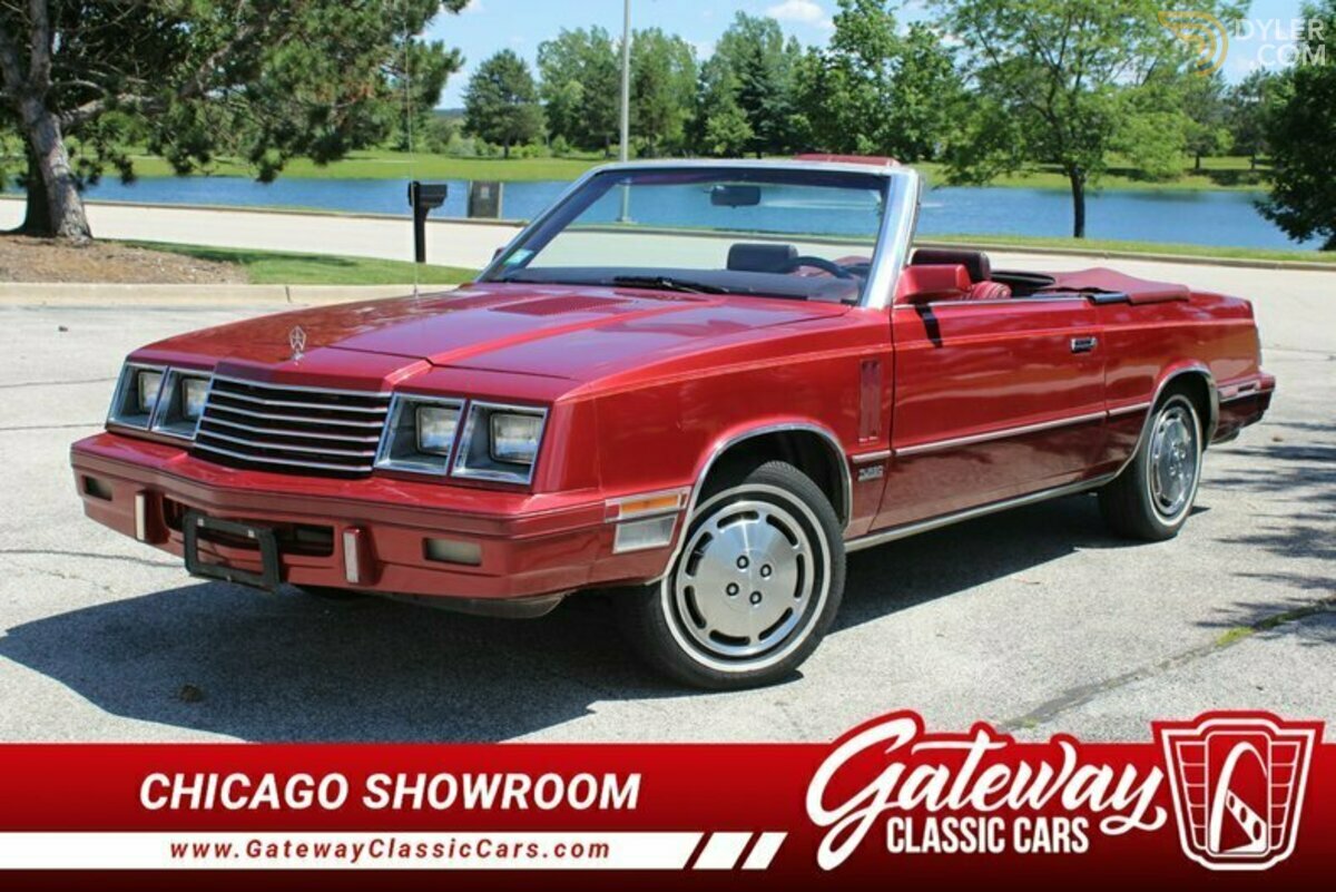 Classic 1984 Dodge 600 For Sale. Price 10 000 USD - Dyler