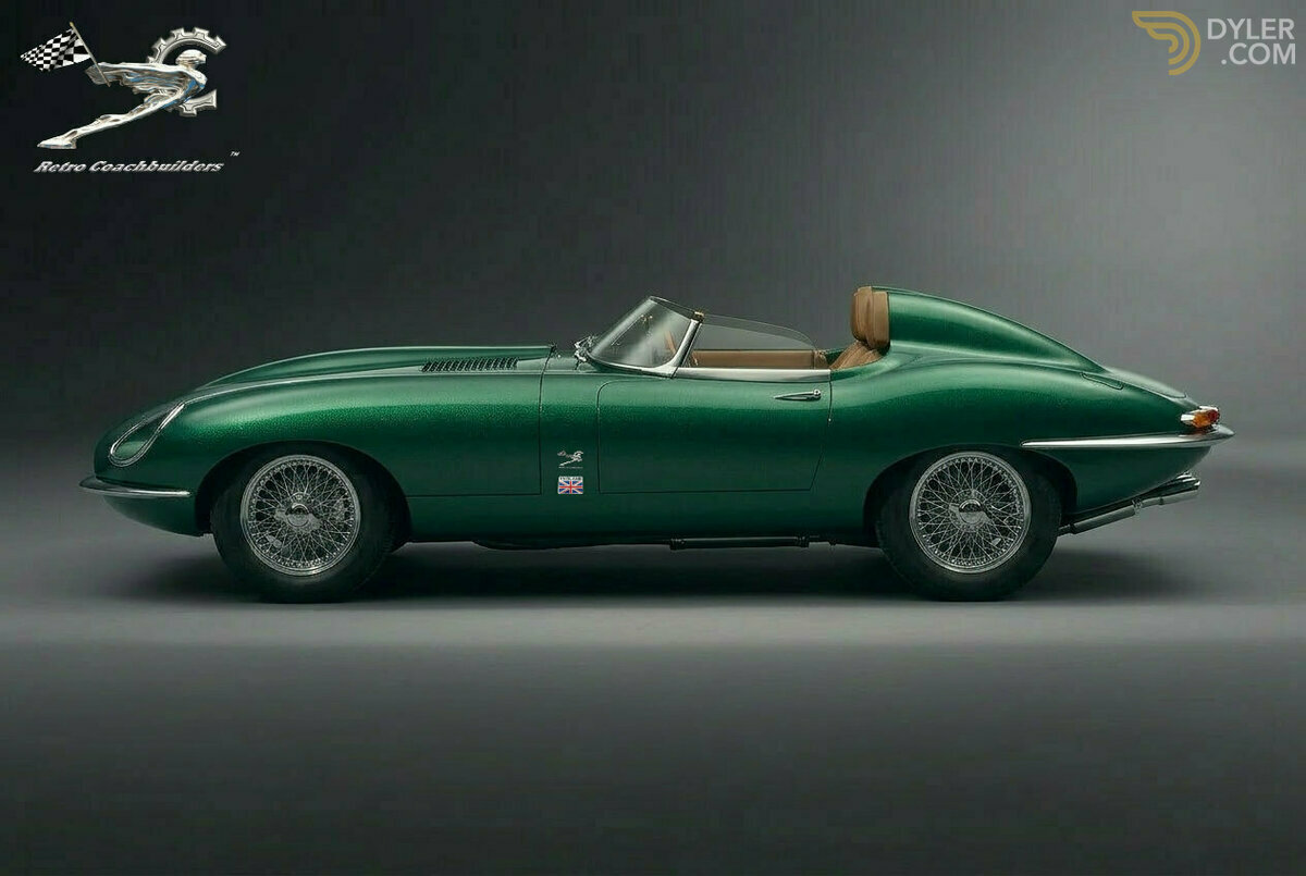 1961 Jaguar E-Type One-Off V12 Speedster by Retro Coachbuilders, foto 4