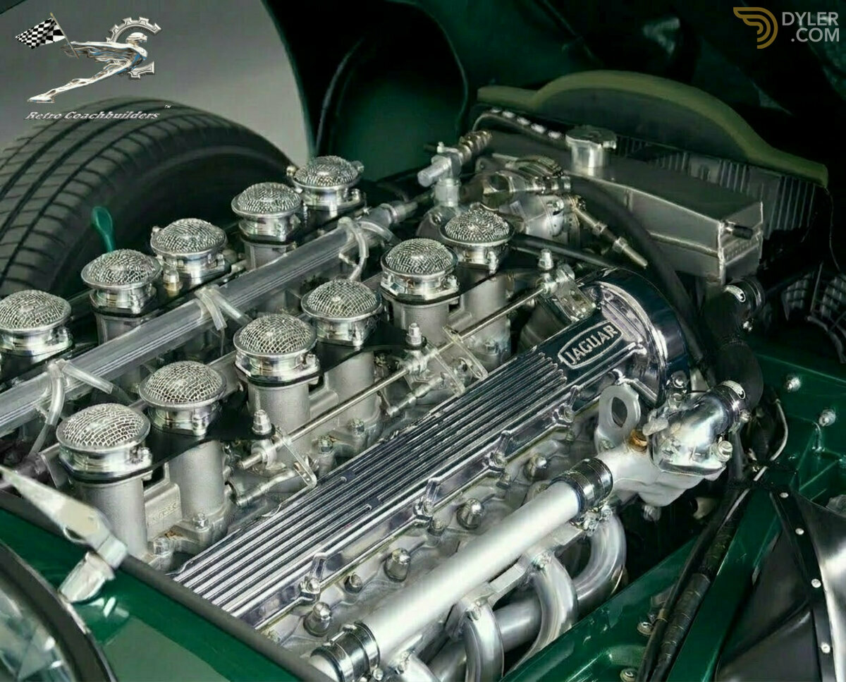 1961 Jaguar E-Type One-Off V12 Speedster by Retro Coachbuilders, foto 7