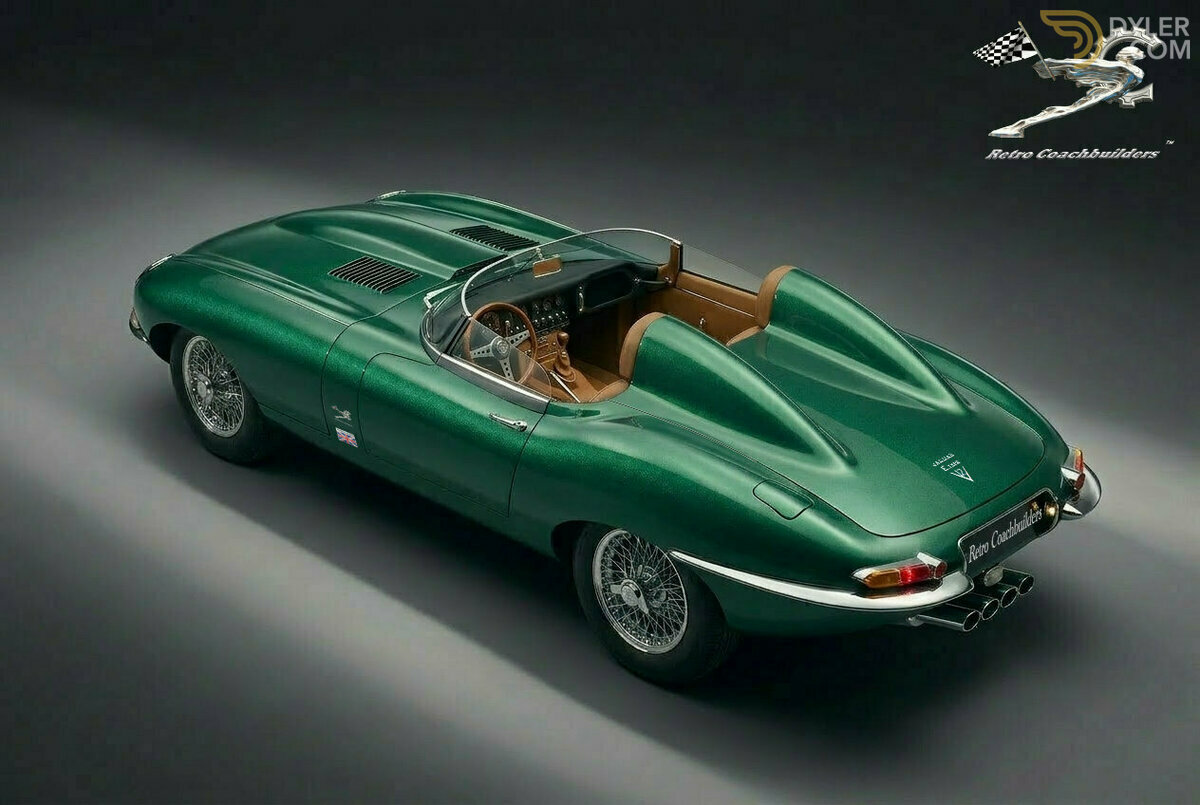 1961 Jaguar E-Type One-Off V12 Speedster by Retro Coachbuilders, foto 5
