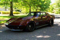 Chevrolet Corvette Widebody Restomod 1969 Vermelho
