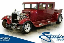 Ford Pickup Pickup Crewcab Carrinha 1929 Bordô