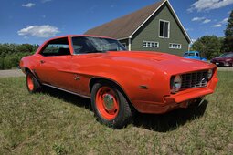 Chevrolet Camaro COPO Tribute Coupe 1969 Orange