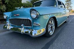 Chevrolet Coupe Sport Coupe 1955 Turquesa